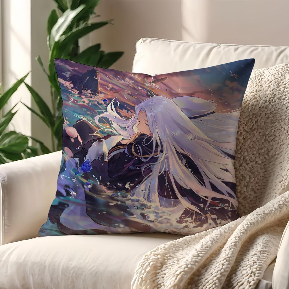 Игра Azur Lane милая наволочка Подушка Чехол Декор Комната Дом Диван гостиная Офис Авто Нордическая Простота