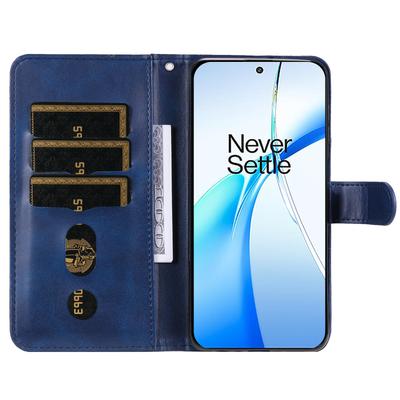Чехол для OnePlus Nord CE4 5G/Oppo K12 из ПУ кожи с текстурой теленка, с карманом на молнии, кошелек, чехол для телефона