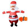 Рождественский надувной костюм для взрослых, надувной костюм Санта-Клауса с нагнетателем, ролевая игра, рождественский реквизит для мужчин и женщин