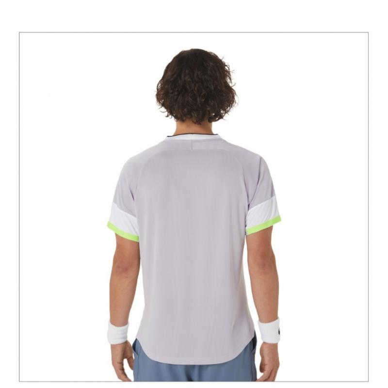 Asics Men MaTch SS Top 2041a244501 Men S ShorT Sleeve Round T ShirT