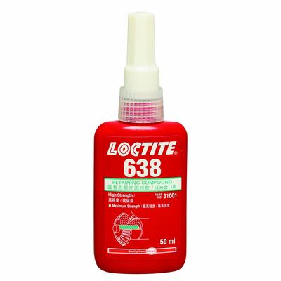 Анаэробный клей LOCTITE для фитингов, 638, 50 мл, 31001