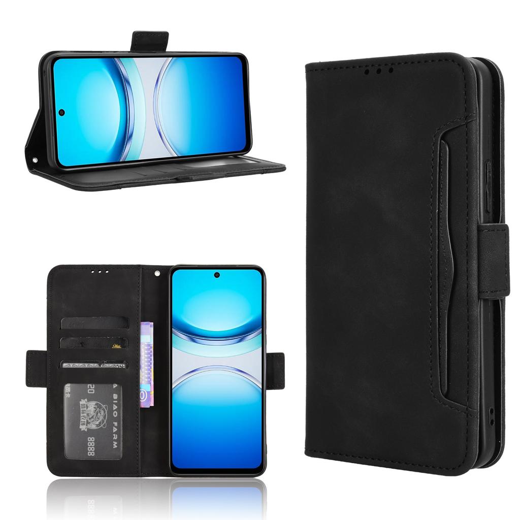 For Vivo Y39 5G Leather Case Phone Wallet Cover with Multiple Card Slots