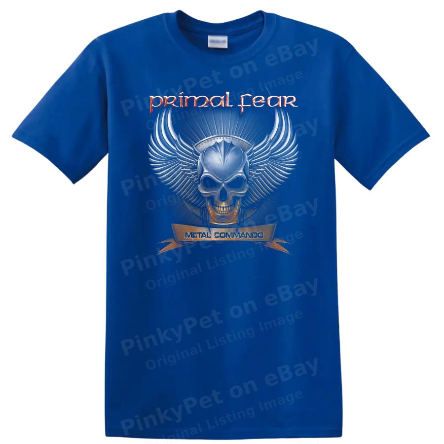 Skull Design Metal Wings Graphic T Shirt for Heavy Metal Fans Cool Tee