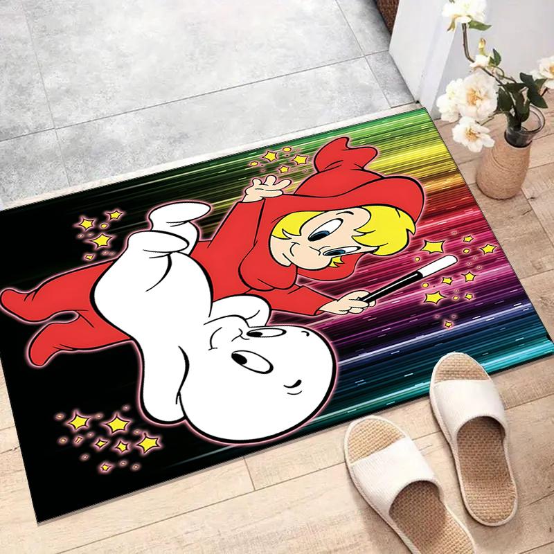 1pc Casper5 Design Printed Area Rug Carpet for Bedroom Living Room Home Decor Rugs Mat Non Slip Mat Rug for Bedside