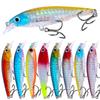 Floating Jerkbait Minnow with Crystal Artificial Bait Bass Trout Lures Wobbler for Fishing Accessories Top Water Minnow