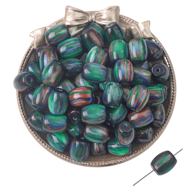 Бусины из смолы, стример, звездное небо, окрашенные в виде ореола бусины для DIY, ожерелье, браслет, серьги, изготовление ювелирных изделий, аксессуары для рукоделия