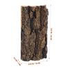 3Pcs Bark Decoration Premium Cork Background Reptile Tank Terrarium Decorative Nament Fish Tank Accessory Bark Reptile Supply