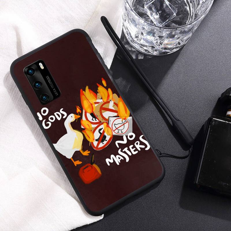Untitled Goose Game Phone Case For Huawei Y6 Y7 Y9 Prime 2019 Y9s Mate 10 20 40 Pro Lite Nova 5t Silicone Cover