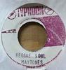 7inch Record MAYTONES / TRINITY - Reggae Soul / Reggae Gone Internati NONE Typhoon Jamaica Reggae, Ska & Dub Used