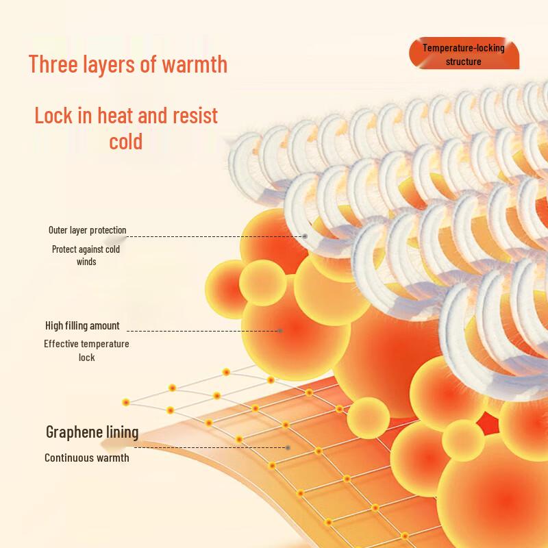 Jeanswest Men's Winter Hooded Padded Jacket