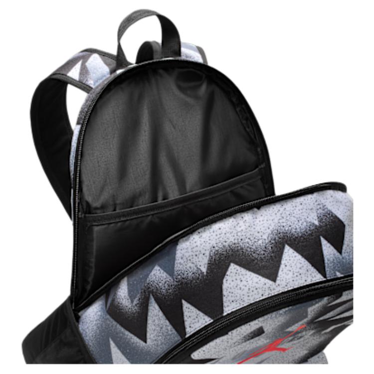 New Jordan Polyester Backpack Unisex Black & Red HF1791-014