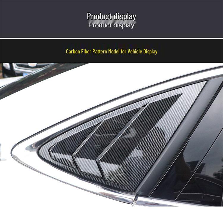 Задние жалюзи/Спойлер-воздухозаборник для Roewe I6/Ei6/I6Plus Треугольное окно