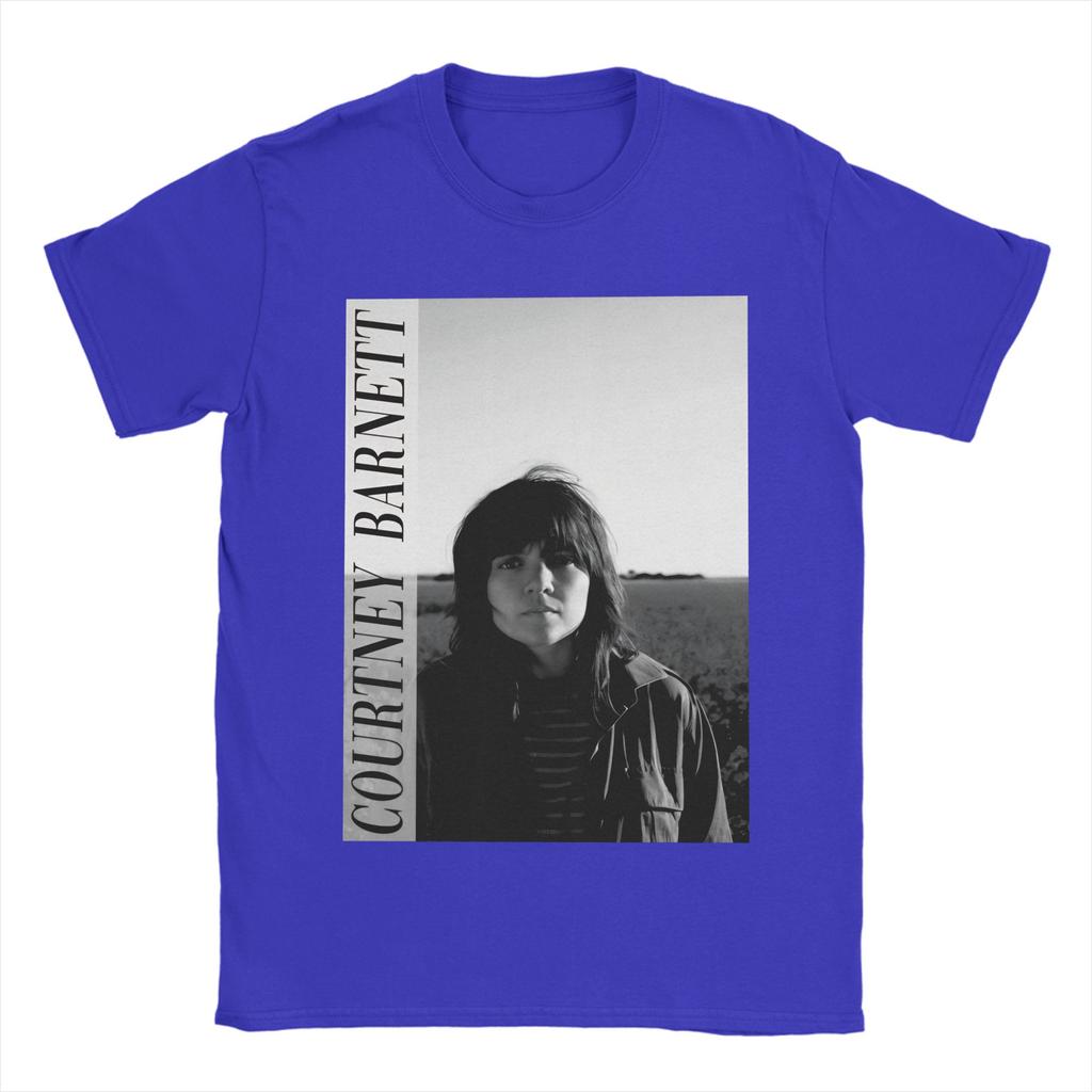 Courtney Barnett Australian Singer TShirt for Unisex  Vintage 100 Cotton Tees Crew Neck Short Sleeve T Shirt Graphic Clothes