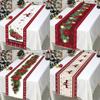 Fashion New Year Tablecloth Table Runner Flag Cover Xmas Gifts Christmas Decor