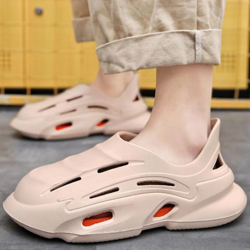 Fashion Ultralight Male Shoe Non-slip Wear-resistant On Offer Trend 2025 New Design Arrival Fashion Comfortable Eva Buy Pvc Men's Sandal