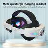 Meta Quest3S Головной убор RGB Электрический VR Головной убор 12000 мАч Аксессуары для Meta Quest3S
