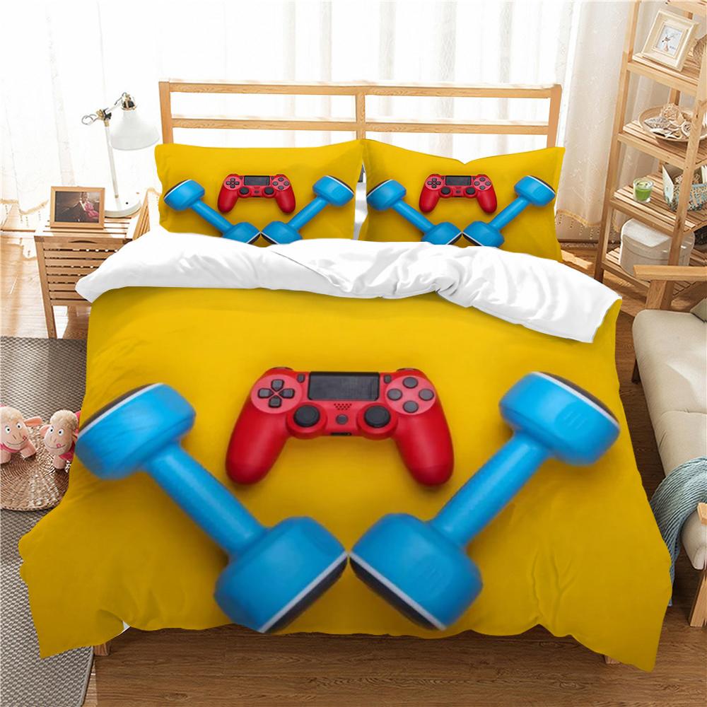 Gamer 3D пододеяльник, одеяло, комплект постельного белья, домашний декор, спальня, мягкий интересный пододеяльник из микрофибры