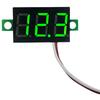 2 Wires DC Voltage Display Accurate Pressure Measurement DC 5V-30V 0.28 Inch Digital Voltage Tester Reverse Polarity Protection