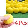 PU Golf Sponge Ball for Novice Children EVA Yellow High Elasticity Indoor Practice Ball Golf Practice Golf Accessories