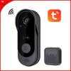 Smart Wireless Video Doorbell with Tuya WiFi, Remote Monitoring, Video Intercom, and Night Vision