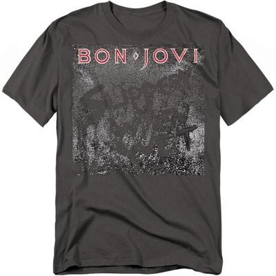 Bon Jovi Унисекс Взрослая скользкая футболка с чехлом