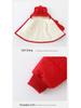 DUUDUU 2025 New Red Thickened Infant Girls' Winter Cotton Jacket Outerwear