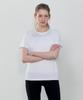 BASIC HOUSE Women'S Cool Breeze Raglan Round Short Sleeve T-Shirt White Lzts3223 (Type B)