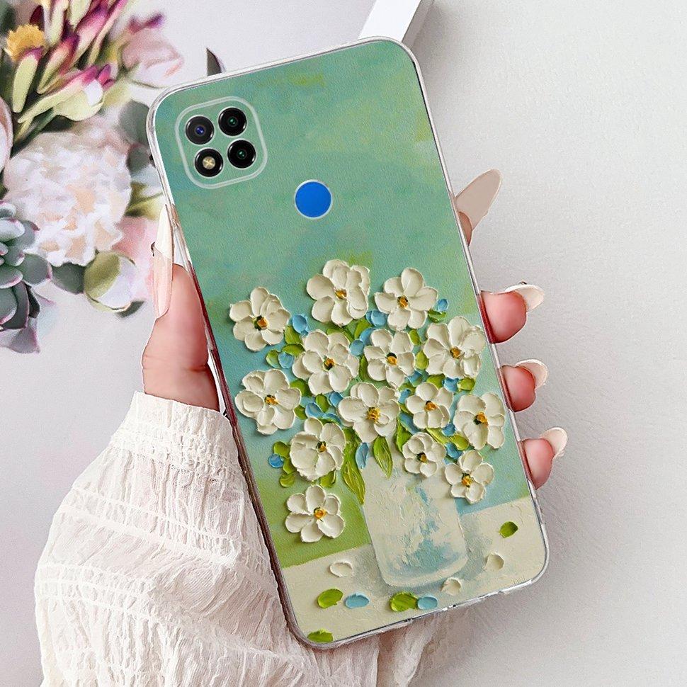 For Xiaomi Redmi 9C Case Fashion Cat Phone Back Cover For Xiaomi Redmi9C 9 C Redmi 9C Soft Silicone Case 6.53'' Bags Bumper