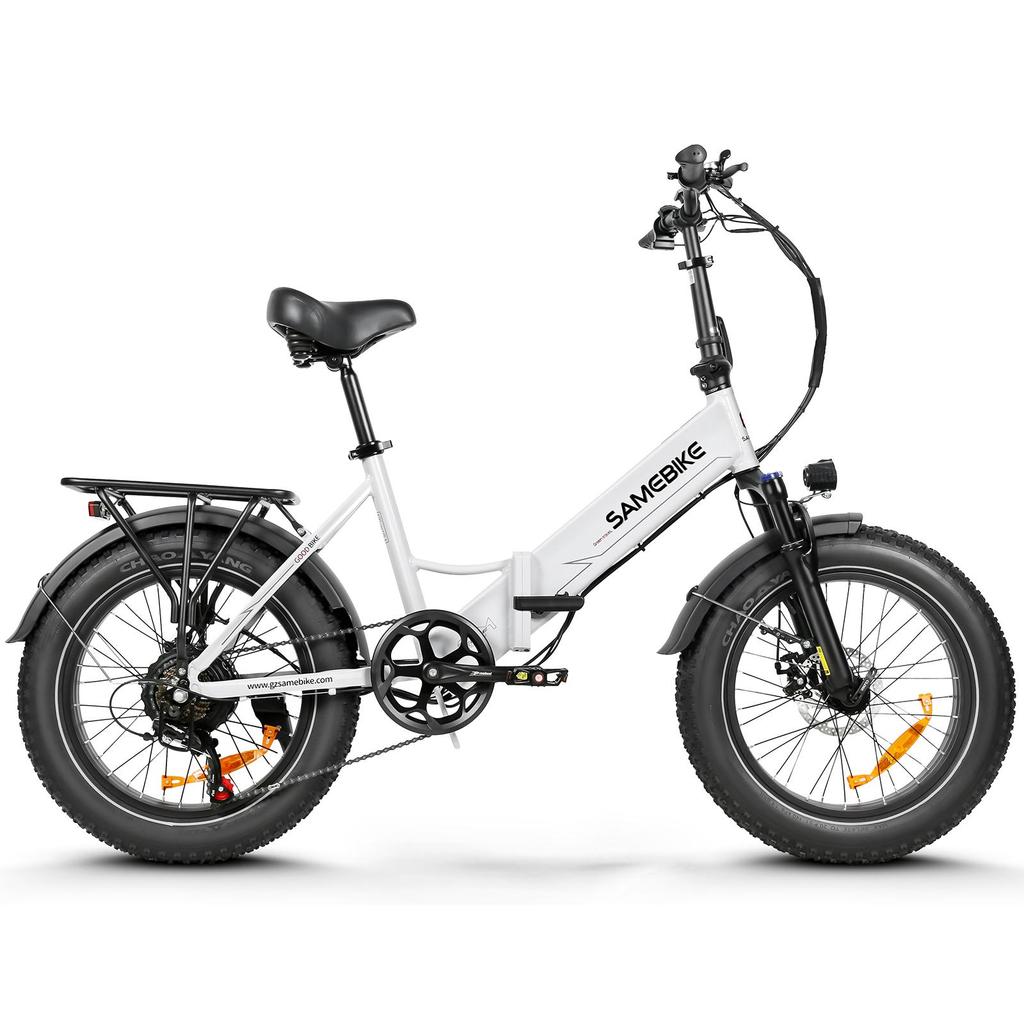 Складной электровелосипед SAMEBIKE LOTDM200-II, 20-дюймовый городской электровелосипед для взрослых, двигатель 750 Вт, аккумулятор 48 В 13 Ач
