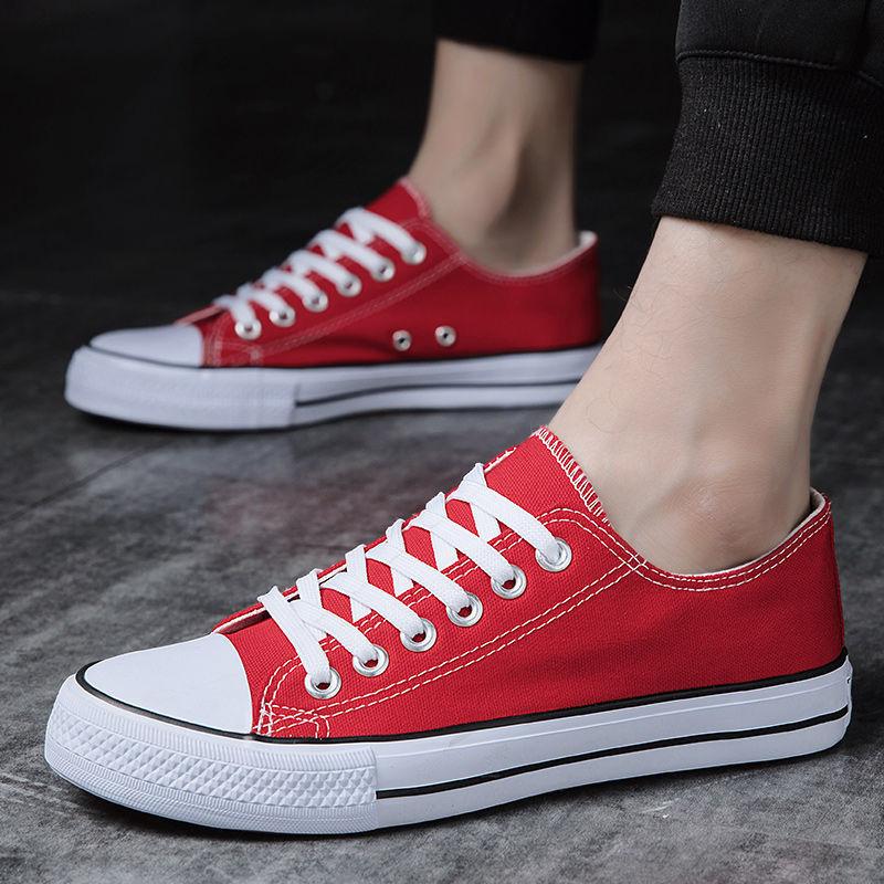 Парусиновые туфли Мужские пары Тренд Харадзюку Ретро Мужская повседневная обувь Низкие универсальные студенческие туфли для сноуборда
