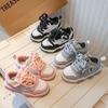 Обувь для девочек Bread Shoes Модные брендовые низкие сандалии Весна и осень Новые детские спортивные туфли для отдыха Мягкая подошва Весна и лето