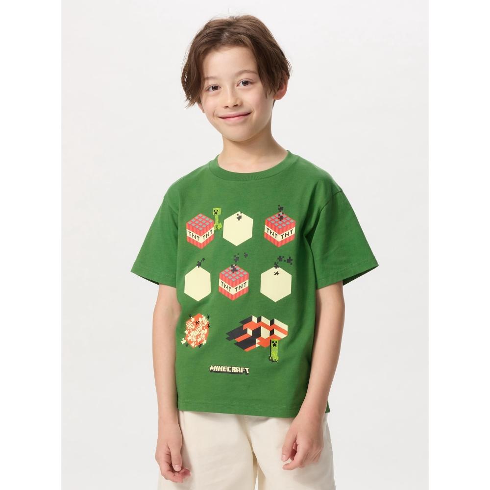 Uniqlo Япония Minecraft Ut
