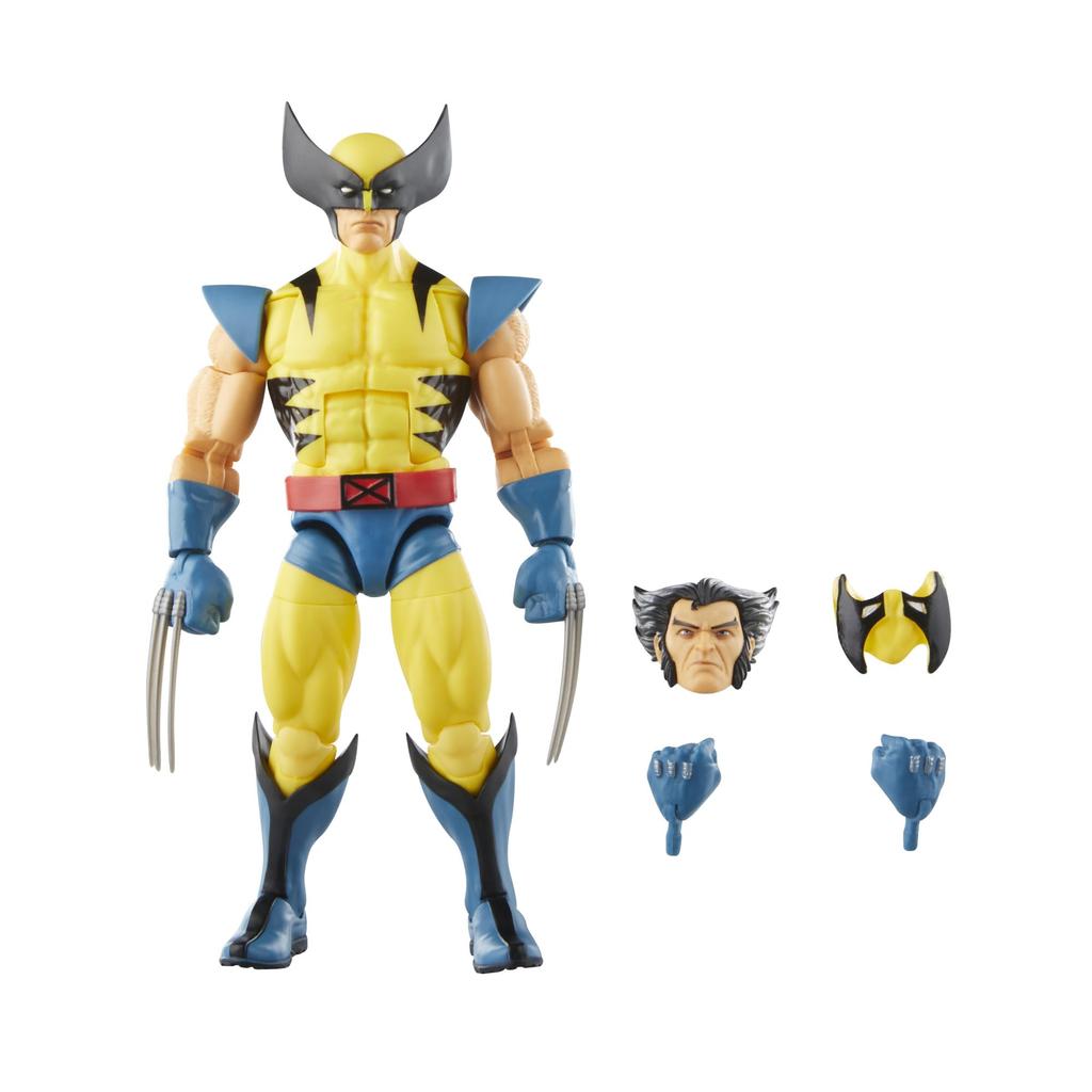 Hasbro Marvel Legends Series Wolverine, X-Men '97 6-inch (15 Cm) Action Figure, Marvel Legends Action Figure F6551, Authentic