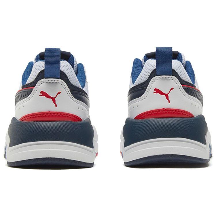 Puma Унисекс Кроссовки Lifestyle X-Ray 2 Квадратный Низкий Верх Белый Peacoat Красный Синий 373108-19