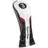 Taylormade Fairway Wood Head Cover Head (B1587501) Black/White/Red [Taylormade Cover] [Item]