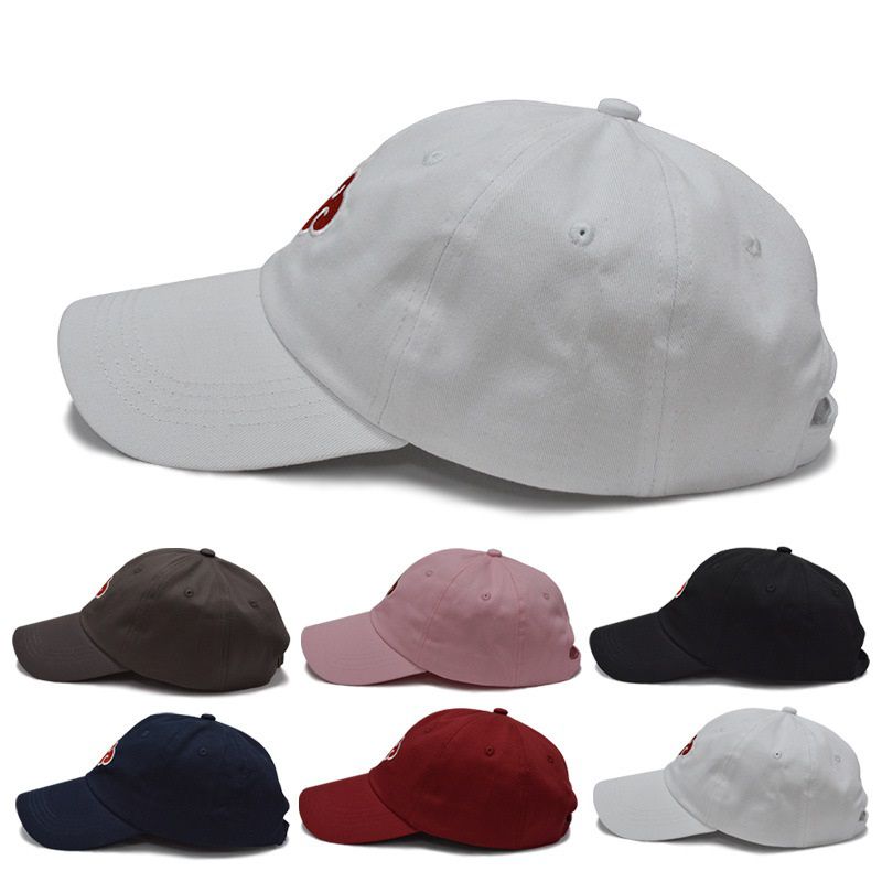 Dad Uzumaki Naruto Hat Akatsuki Logo Uchiha Obito Pain Embroidery Caps Baseball