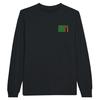 T-shirt à manches longues - PIXELFORMA - Drapeau de la Zambie - Noir - 100% coton - Confort optimal