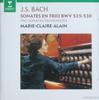 CD MARIE-CLAIRE ALAIN - Bach: 6 Sonates En Trio 2292452342 Erato Germany Classical Used