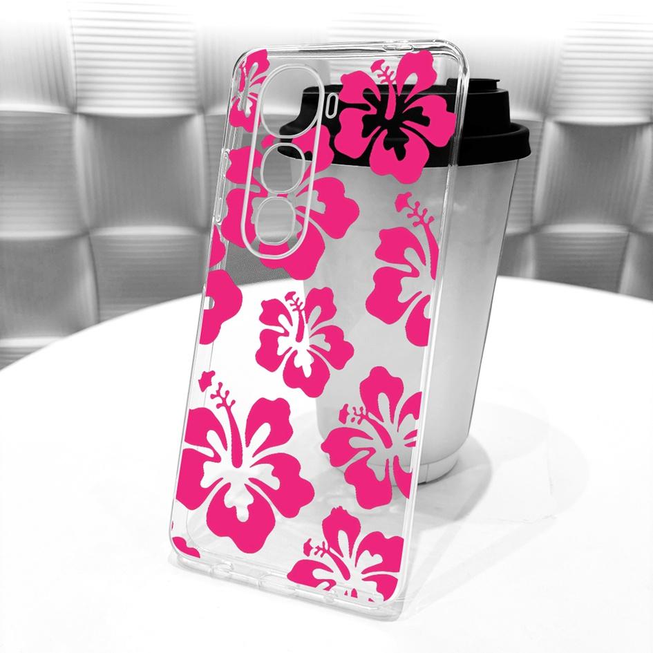 For Vivo Y400 5G Case V2506 New Fashion Flower Cover Transparent Silicone Slim Soft Phone Cover For Vivo Y400 Pro Y400Pro Bumper