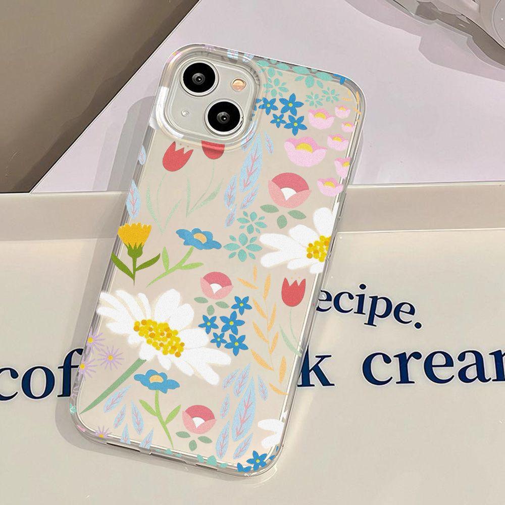 Цветы для чехла на телефон iPhone17ProMax 17 Apple 16/15 матовый 14 полноразмерный x противоударный