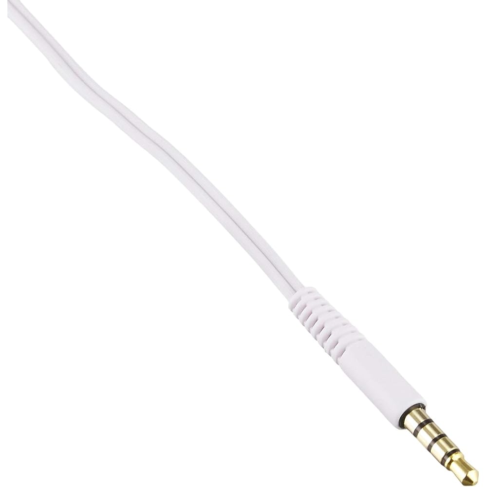 Audio-Technica Smartphone In-Ear Headphones with Remote Control/Microphone, White ATH-CKL220iS WH
