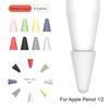8 шт. Наконечник-колпачок для Apple Pencil 1-го и 2-го поколений, бесшумный силиконовый чехол-колпачок для стилуса iPad 1 2, защитная крышка для наконечника