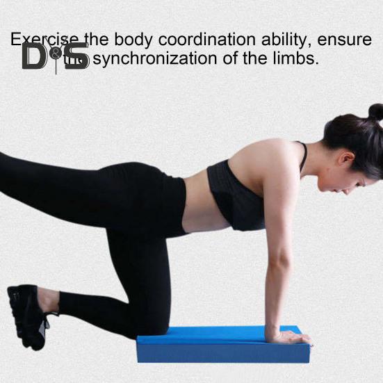 Очень широкий коврик для йоги и балансировки для мужчин и женщин, физиотерапия, высокая плотность TPE, тренировка силы и устойчивости, нескользящий коврик для фитнес-тренировок