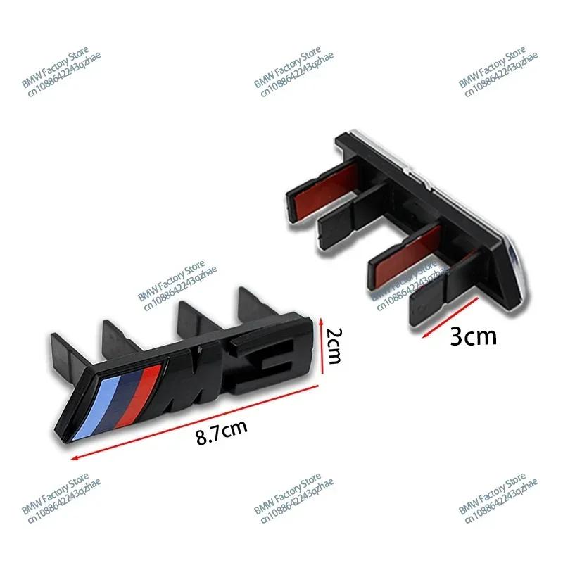 3D Значок Эмблема Решетки Радиатора Автомобиля Пряжка Аксессуары для Стайлинга Автомобиля Для Логотипа BMW M M1 M2 M3 M4 M5 M6 M7 F48 E83 F39 F10 F30 G01 E84