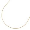 18k Gold Necklace Kihei Chain 50cm Cut Kihei K18 2-sided
