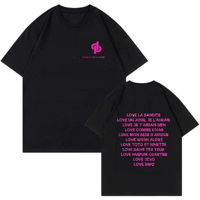 Rapper Jul Graphic Vintage Tshirt Unisex Women Fashion Hiphop T Shirt Funny Summer Short Sleeve Tshirts Aesthetic Streetwear