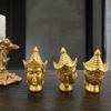 Миниатюрная статуэтка головы Будды Креативная Юго-Восточная Азия Антикварная скульптура Будды Ремесло из смолы Дзен Домашние декоративные фигурки