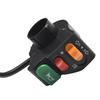 3 In 1 Motorcycle Switch Electric Bike Scooter ATV Quad Light Turn Signal Horn ON/OFF Button For 22mm Dia Handlebars Motorbike
