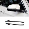2PCS Carbon Fiber Car Collision Bumper Sticker Rearview Mirror Anti-Rub Strips Protector For BMW E60 F10 F07 F01 Car