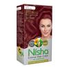 Краска для волос Nisha Creme Бургунди 120 г Упаковка 1 шт. для Женщин Мужчин Ультра Мягкая Глубокий Блеск Седина Покрытие